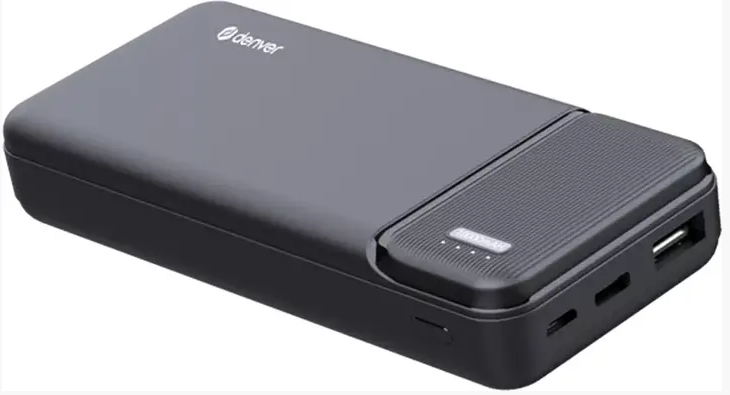Універсальна мобільна батарея Denver PBS-10007 10000 mAh Black (5706751063602)